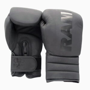 Guantes de boxeo de cuero de RAM fighting gear.
